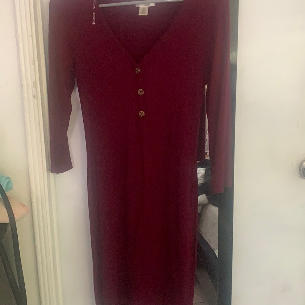 Women Wine Dress
